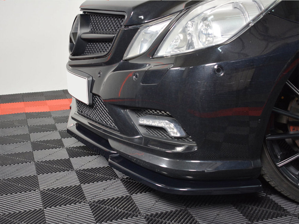 Front Splitter Mercedes E-Class W207 Coupe AMG Line Maxton Design