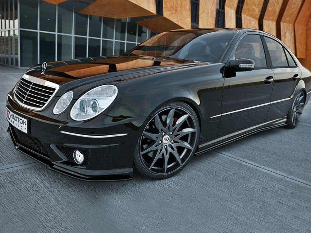 Side Skirts Diffusers Mercedes E-class W211 AMG Maxton Design