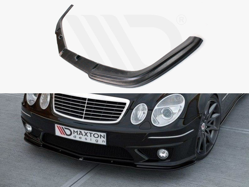 Front Splitter Mercedes E W211 AMG Facelift Maxton Design