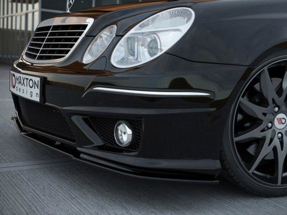 Front Splitter Mercedes E W211 AMG Facelift Maxton Design