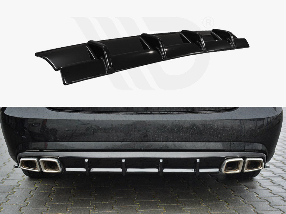 Rear Diffuser Mercedes E-class 212 63 AMG 2009-2012 Maxton Design