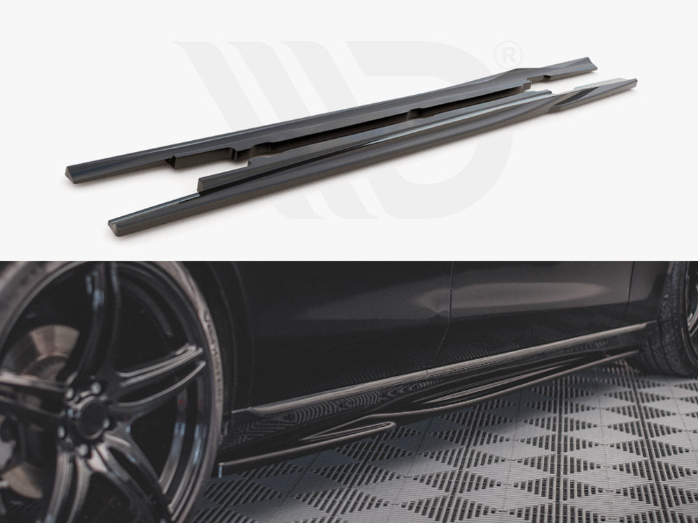 Side Skirts Diffusers Mercedes E W213 2016-2021 Maxton Design