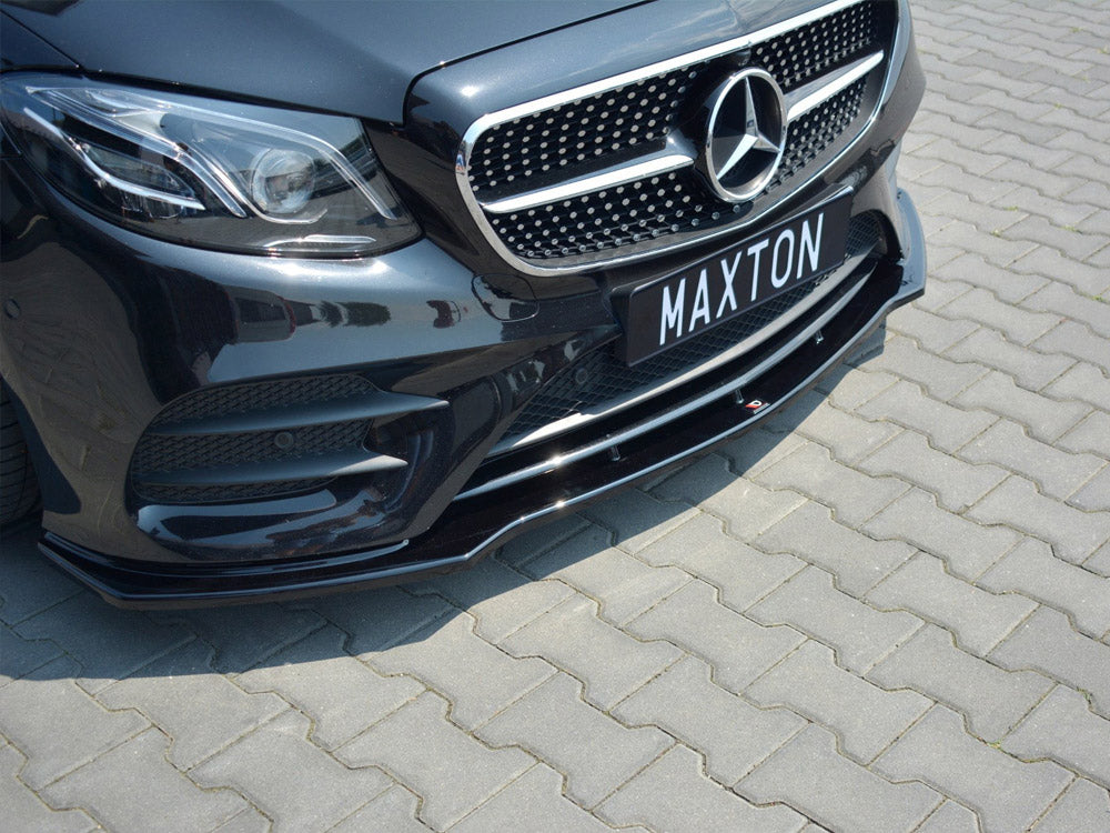 Front Splitter V.1 Mercedes E-Class W213 Coupe (C238) AMG-Line Maxton Design