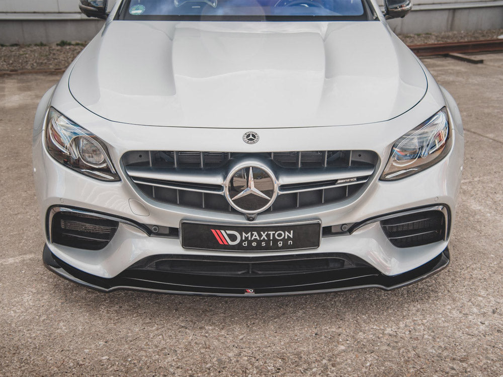 Front Splitter V.1 Mercedes E63 AMG Estate / Saloon S213 / W213 Maxton Design