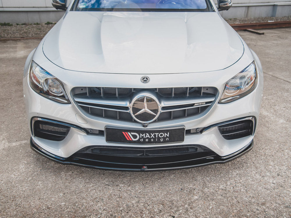 Front Splitter V.2 Mercedes E63 AMG Estate / Saloon S213 / W213 Maxton Design