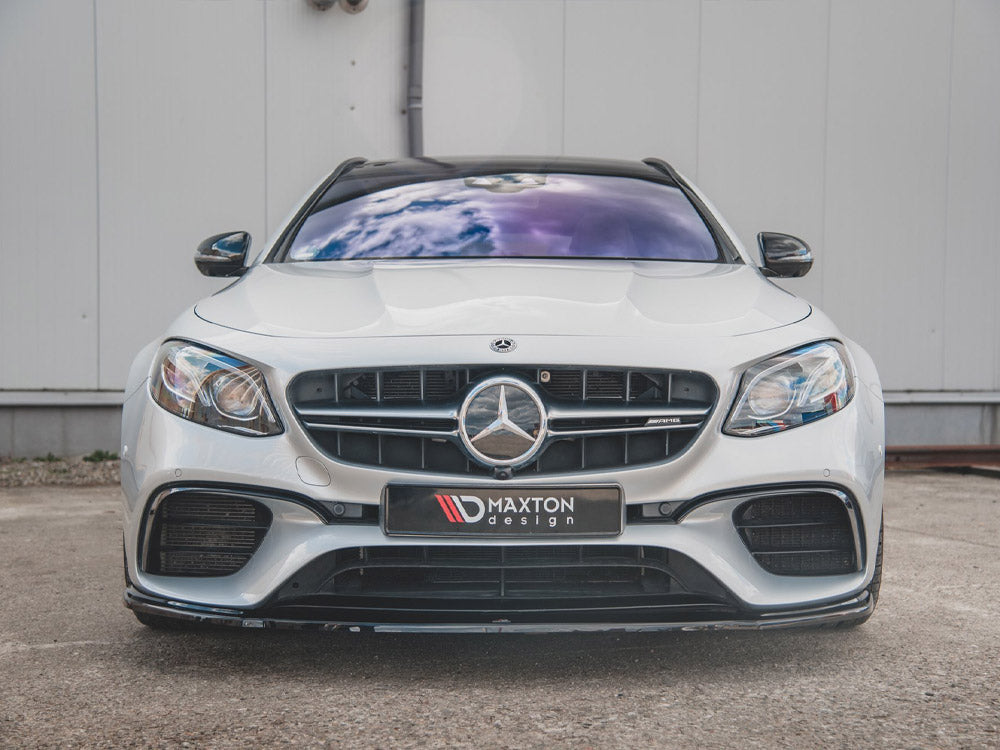 Front Splitter V.2 Mercedes E63 AMG Estate / Saloon S213 / W213 Maxton Design