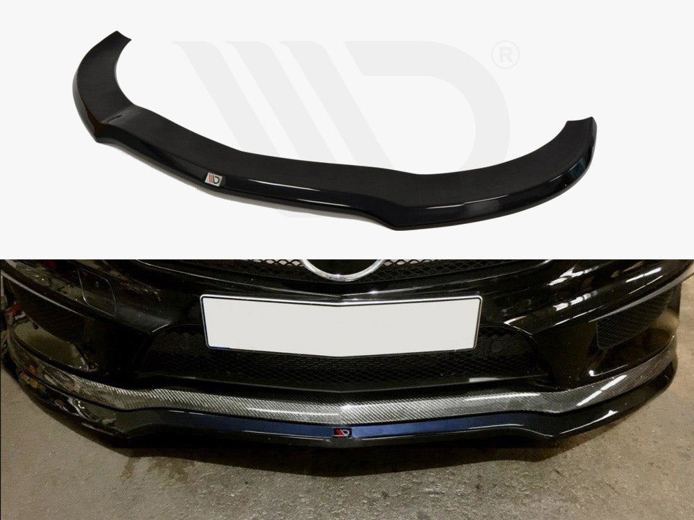 Front Splitter V.1 Mercedes CLA 45 AMG C117 (Pre-facelift) Maxton Design