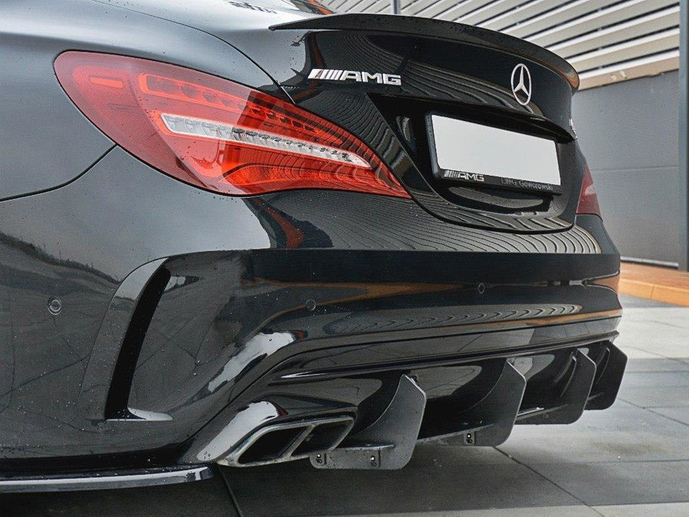 Rear Diffuser V.1 Mercedes CLA A45 AMG C117 Facelift 2017-UP Maxton Design