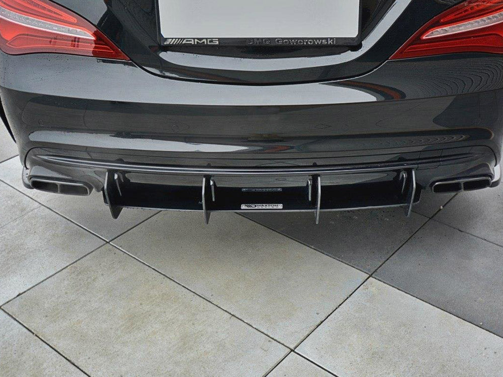 Rear Diffuser V.1 Mercedes CLA A45 AMG C117 Facelift 2017-UP Maxton Design