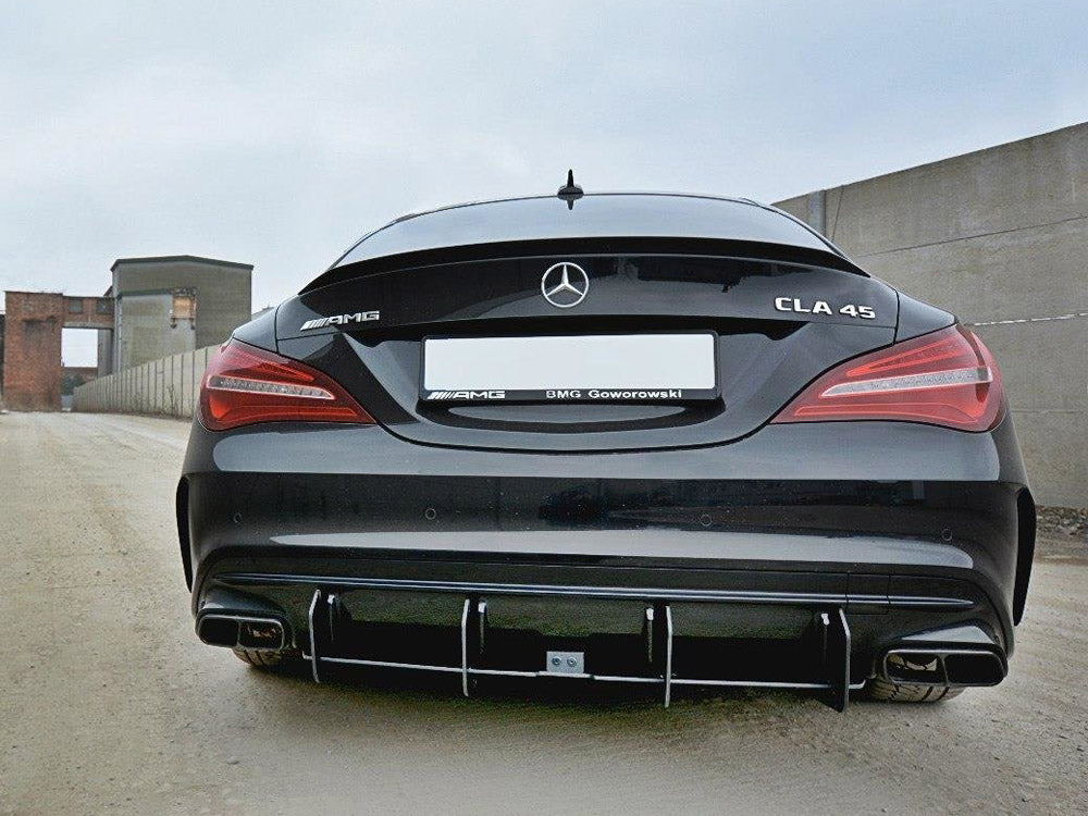 Rear Diffuser V.2 Mercedes CLA A45 AMG C117 Facelift 2017-UP Maxton Design