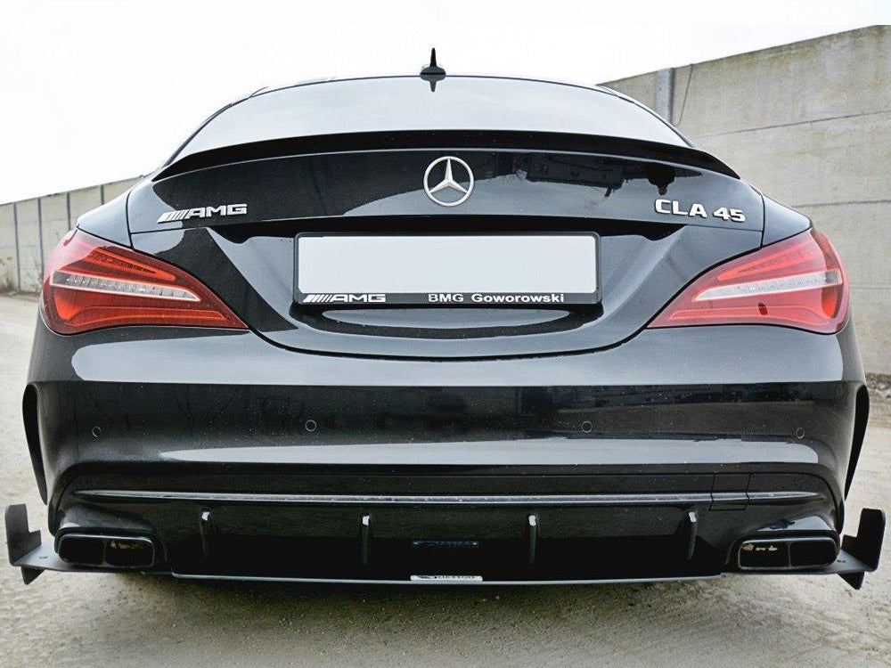 Rear Diffuser V.3 Mercedes CLA A45 AMG C117 Facelift 2017-UP Maxton Design