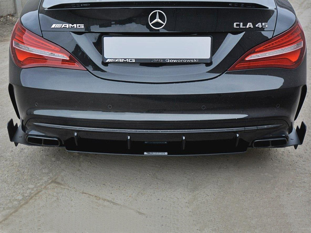 Rear Diffuser V.3 Mercedes CLA A45 AMG C117 Facelift 2017-UP Maxton Design