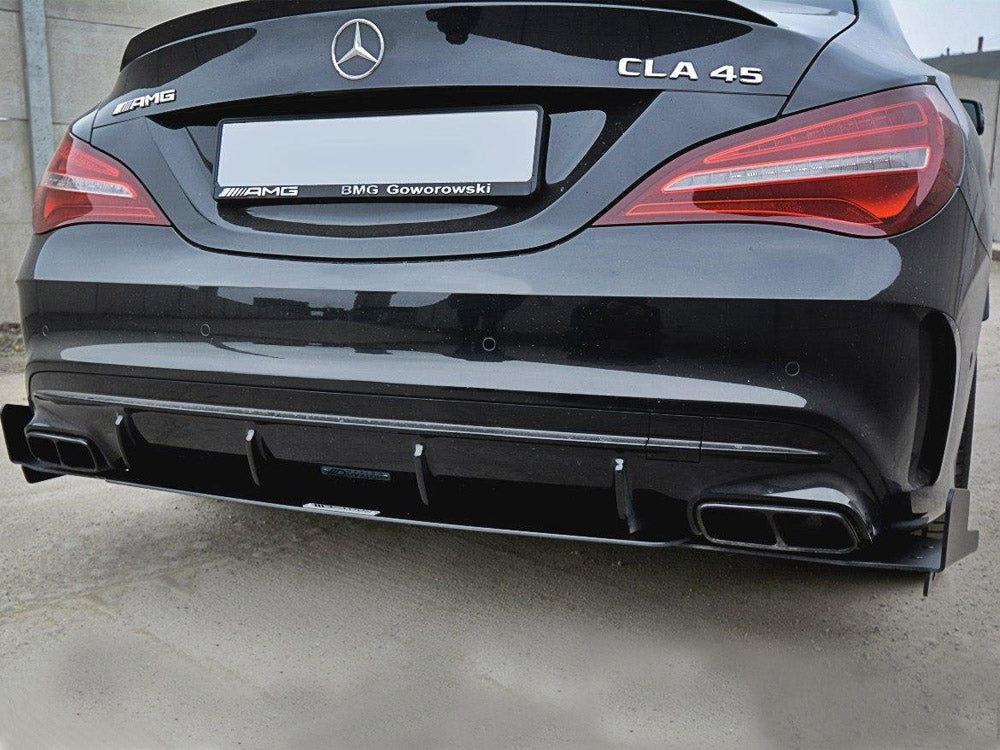 Rear Diffuser V.3 Mercedes CLA A45 AMG C117 Facelift 2017-UP Maxton Design