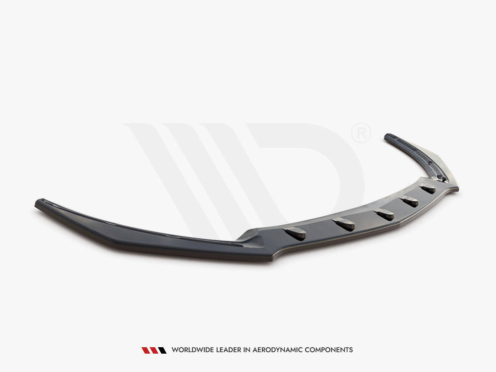 Front Splitter V2 Mercedes-amg CLA 35 AERO C118 2019- Maxton Design