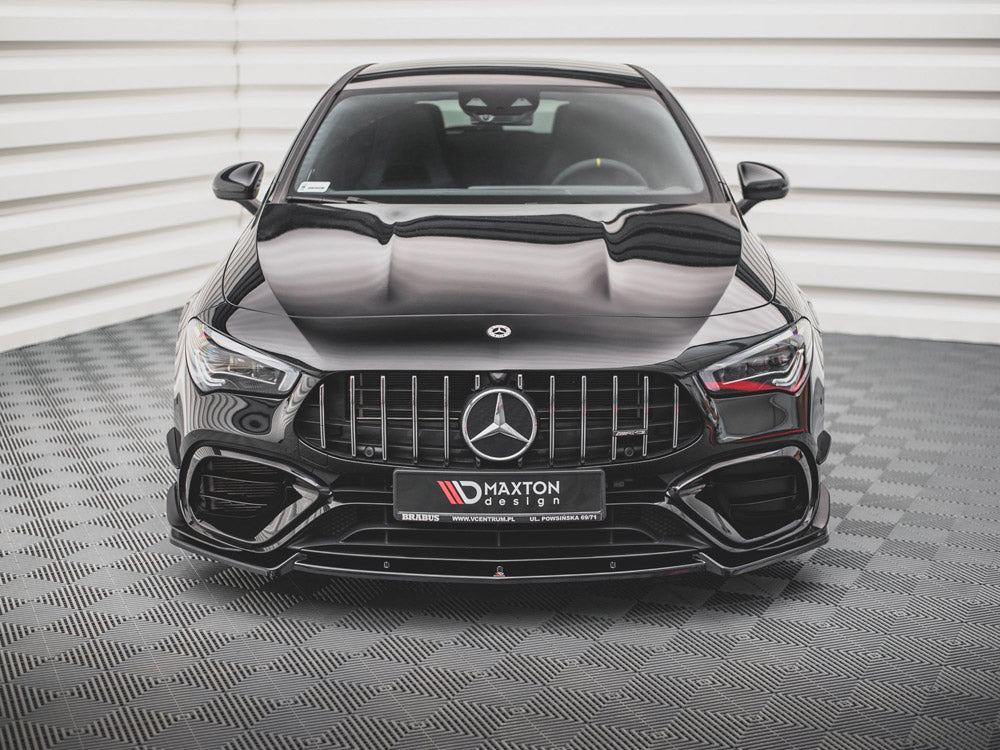 Front Splitter V.2 Mercedes-AMG CLA 45 AERO C118 2019- Maxton Design