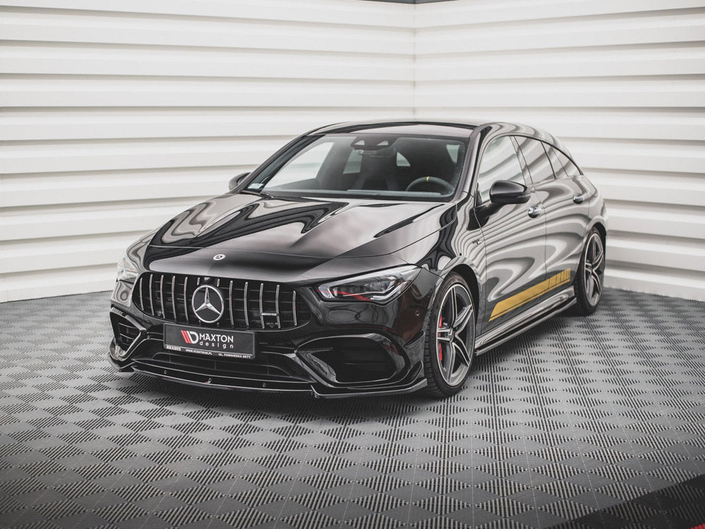 Front Splitter V.2 Mercedes-AMG CLA 45 AERO C118 2019- Maxton Design