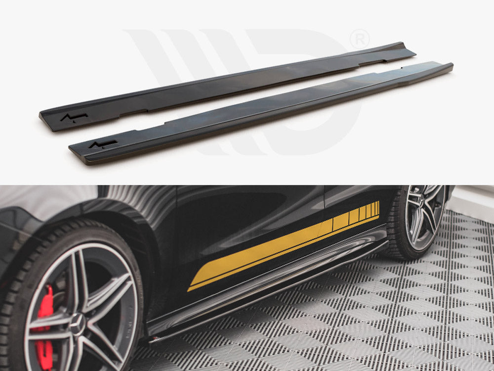 Side Skirts Diffusers Mercedes-AMG CLA 35 / 45 C118 2019- Maxton Design