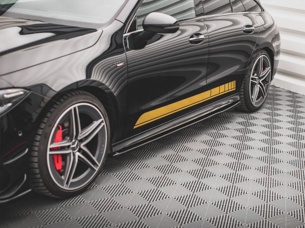 Side Skirts Diffusers Mercedes-AMG CLA 35 / 45 C118 2019- Maxton Design