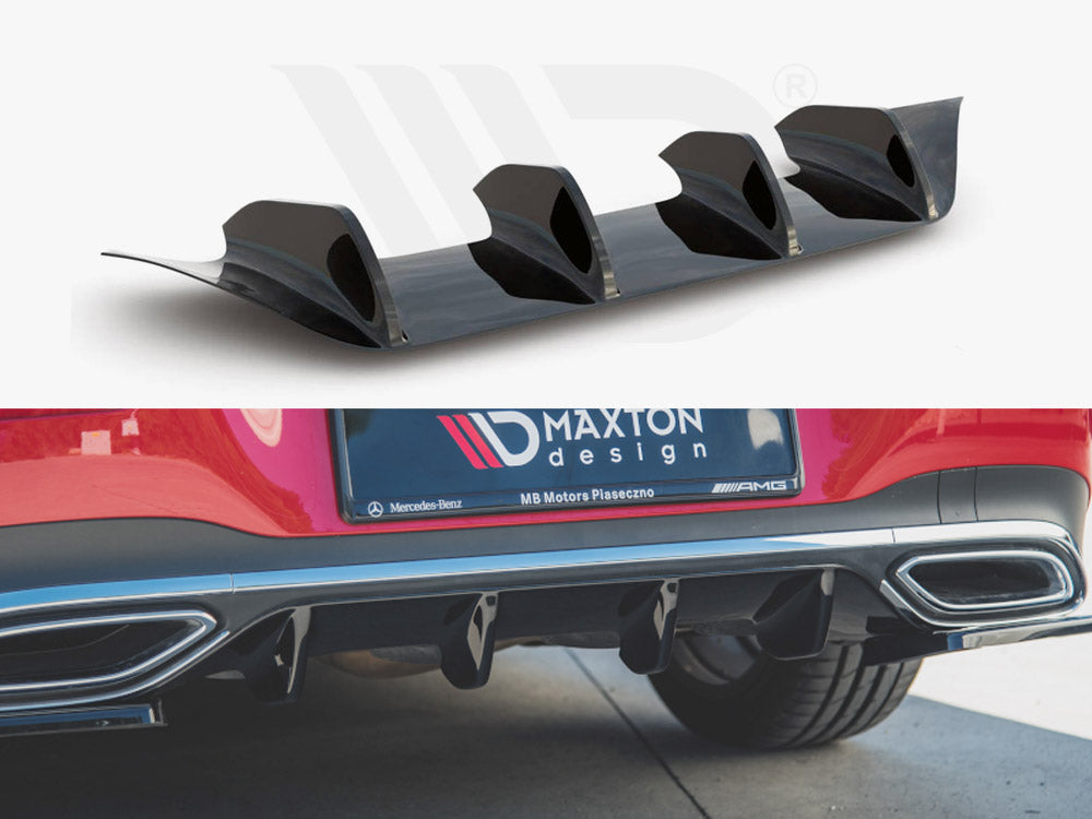 Rear Valance Mercedes-Benz CLA Shooting Brake AMG-Line X118 2019- Maxton Design