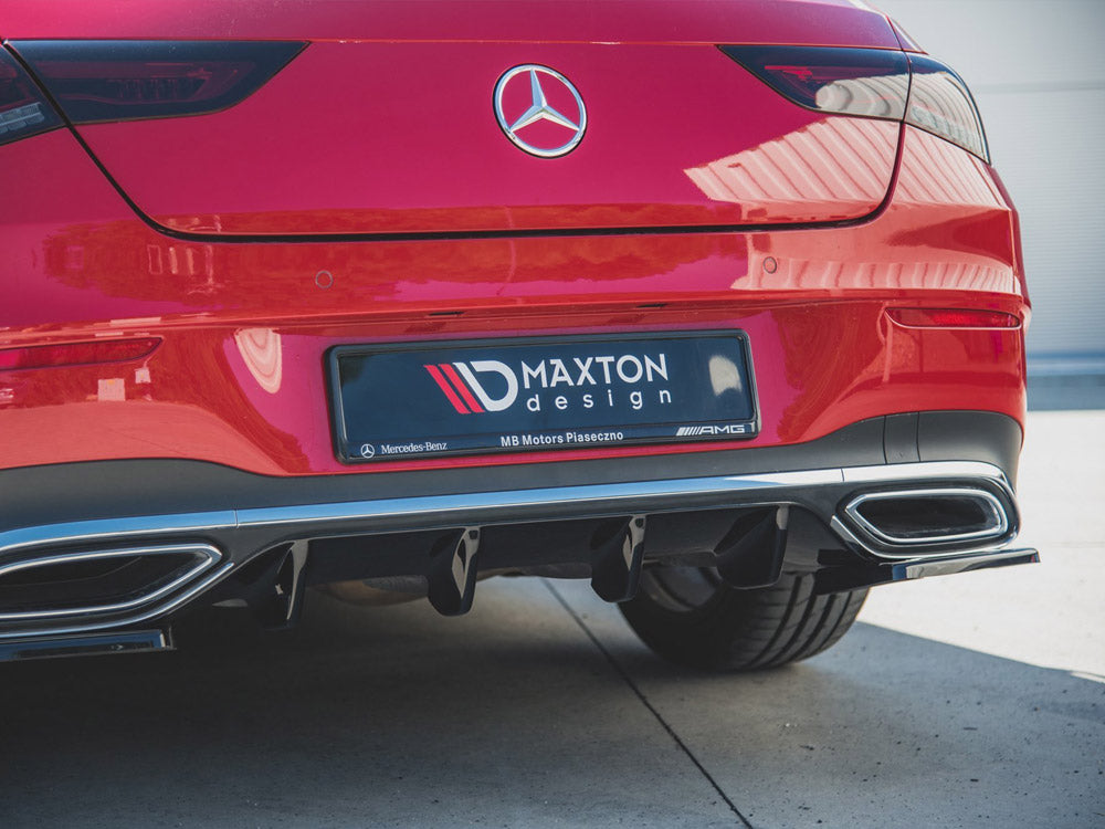 Rear Valance Mercedes-Benz CLA Shooting Brake AMG-Line X118 2019- Maxton Design