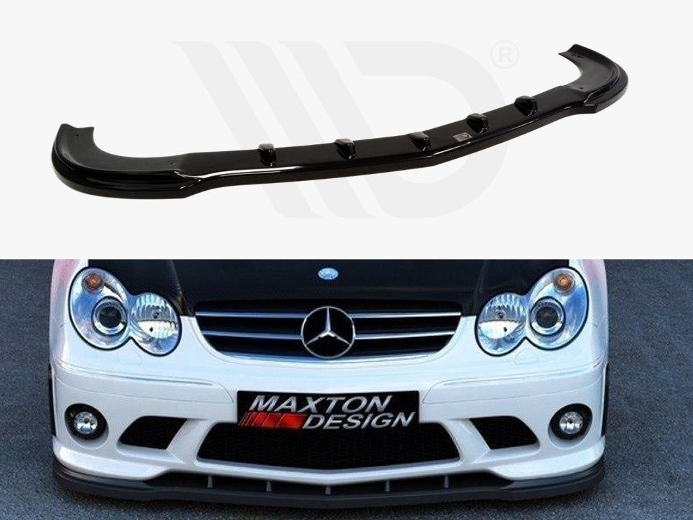 Front Splitter Mercedes CLK W209 (For ME-CLK-209-AMG204-F1 Bumper) Maxton Design