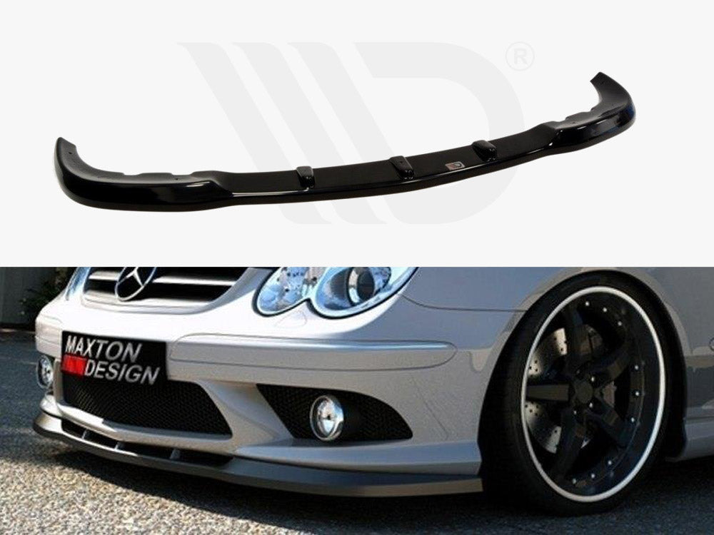 Front Splitter Mercedes CLK W209 For AMG 2006-2009 Maxton Design