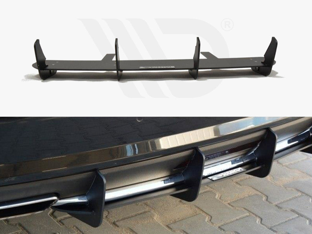 Rear Diffuser Mercedes CLS C218 Amg-line 2011-2014 Maxton Design