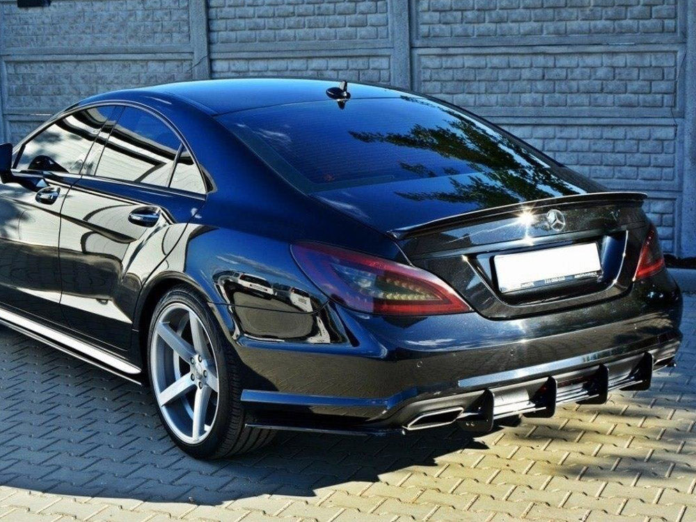 Rear Diffuser Mercedes CLS C218 Amg-line 2011-2014 Maxton Design