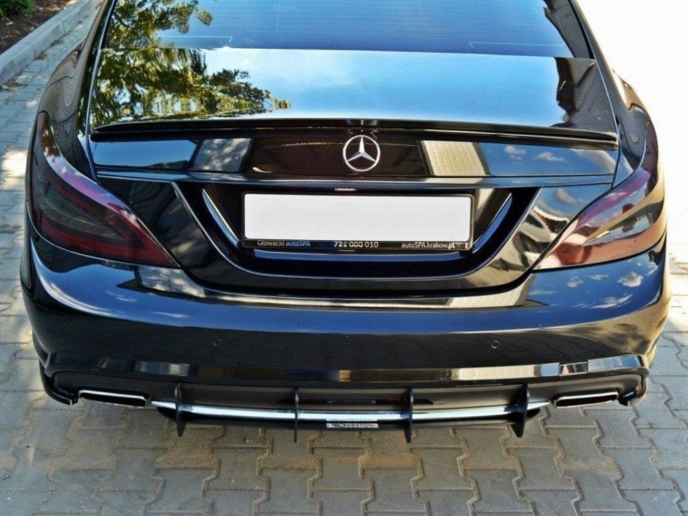 Rear Diffuser Mercedes CLS C218 Amg-line 2011-2014 Maxton Design