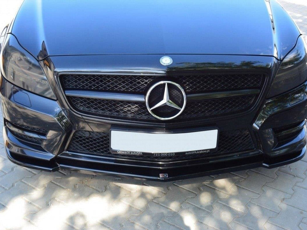 Front Splitter Mercedes CLS C218 AMG-Line 2011-2014 Maxton Design