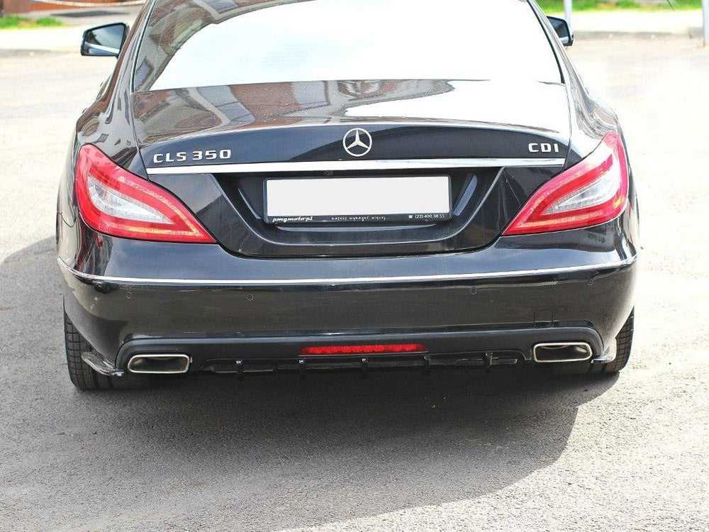 Rear Side Splitters Mercedes CLS C218 Standard 2011-2014 Maxton Design