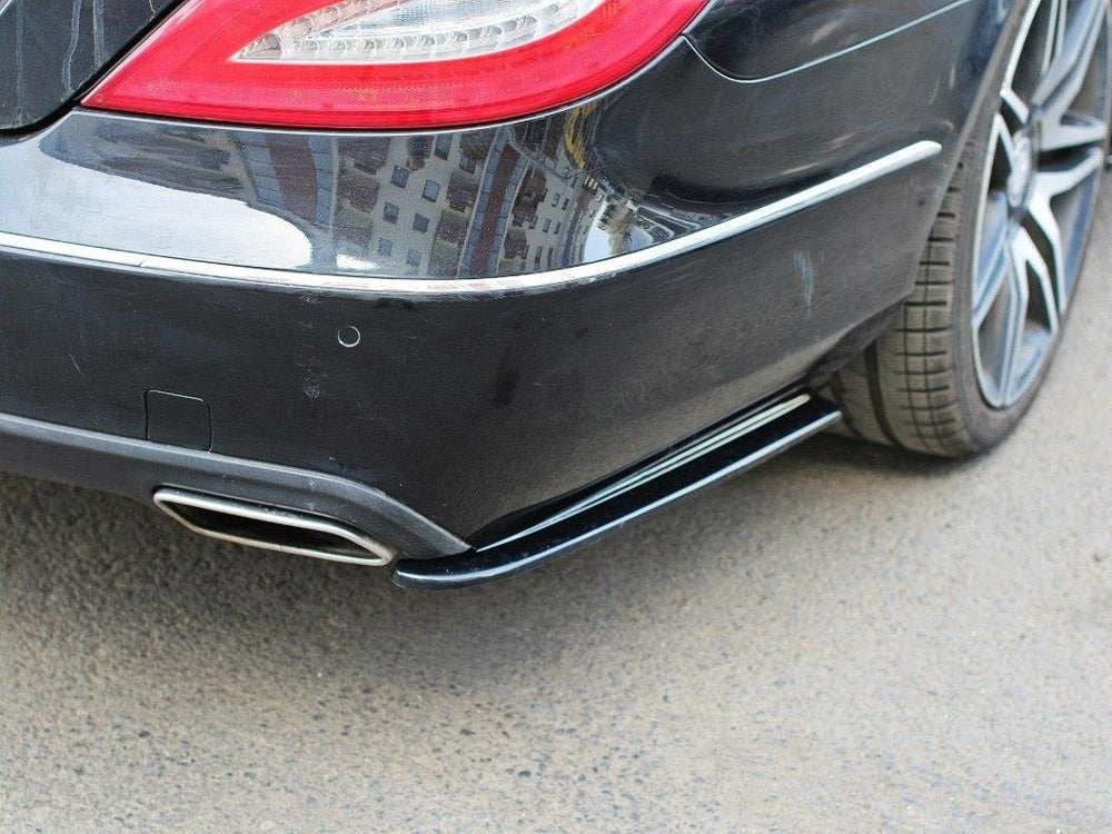 Rear Side Splitters Mercedes CLS C218 Standard 2011-2014 Maxton Design