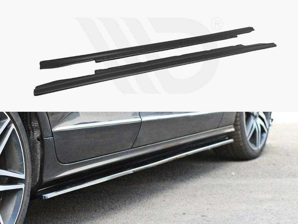 Side Skirts Diffusers Mercedes CLS C218 Standard 2011-2014 Maxton Design