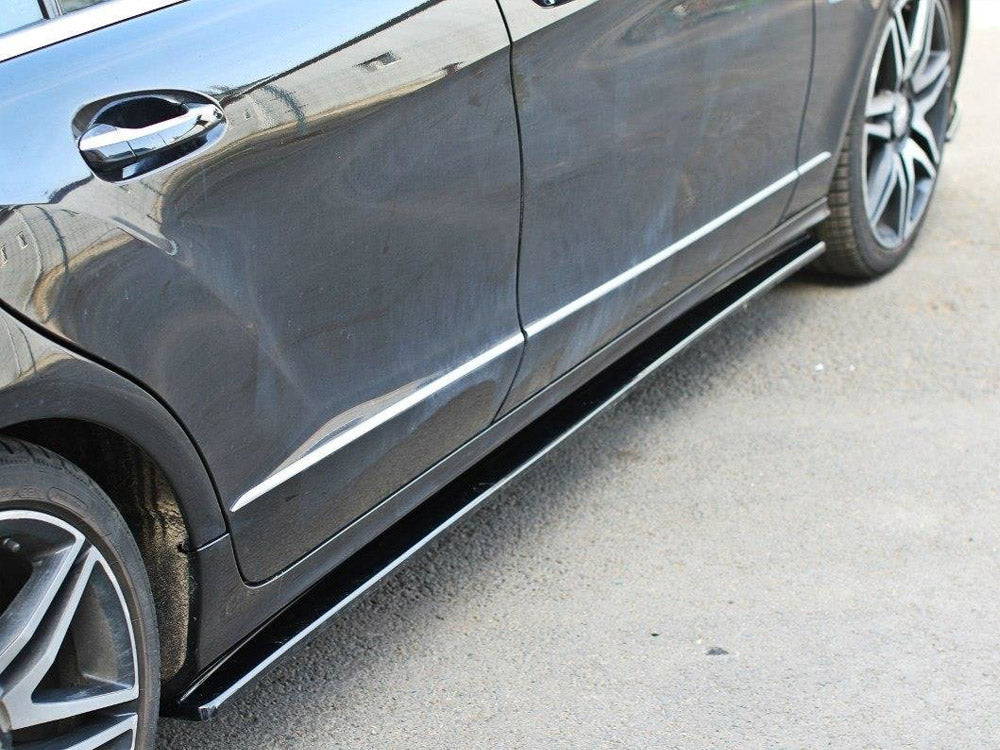 Side Skirts Diffusers Mercedes CLS C218 Standard 2011-2014 Maxton Design