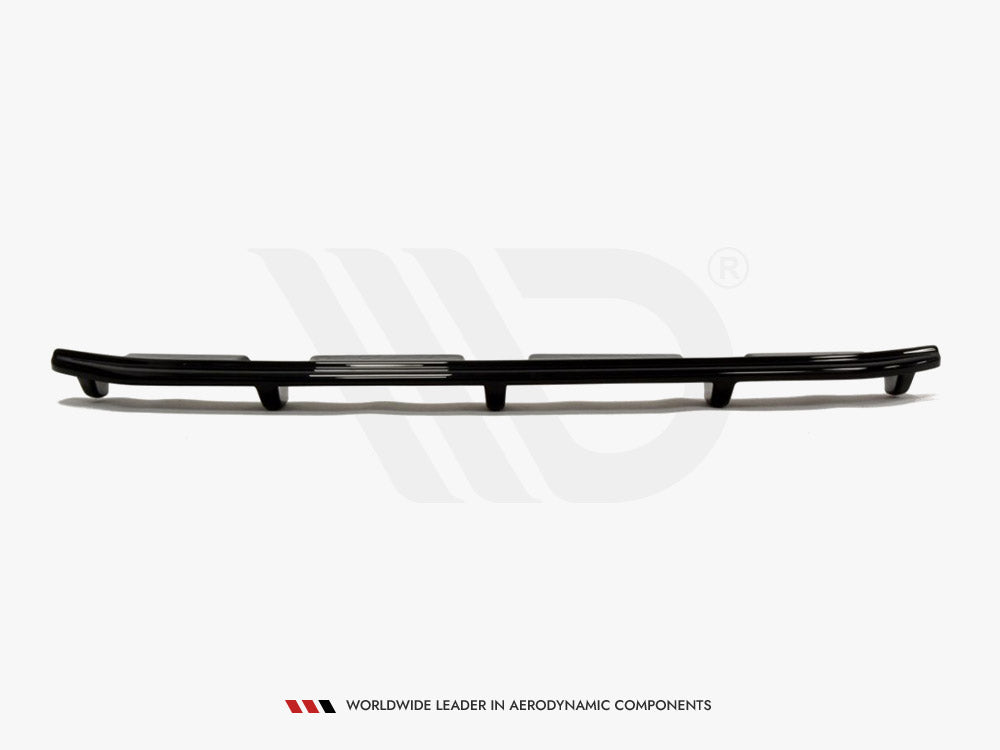 Central Rear Splitter Mercedes CLS C218 Amg-line (With A Vertical BAR) 2011-2014 Maxton Design