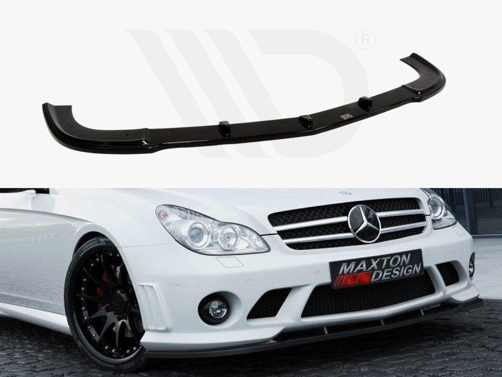 Front Splitter Mercedes C-class C219 - W204 AMG Look Maxton Design