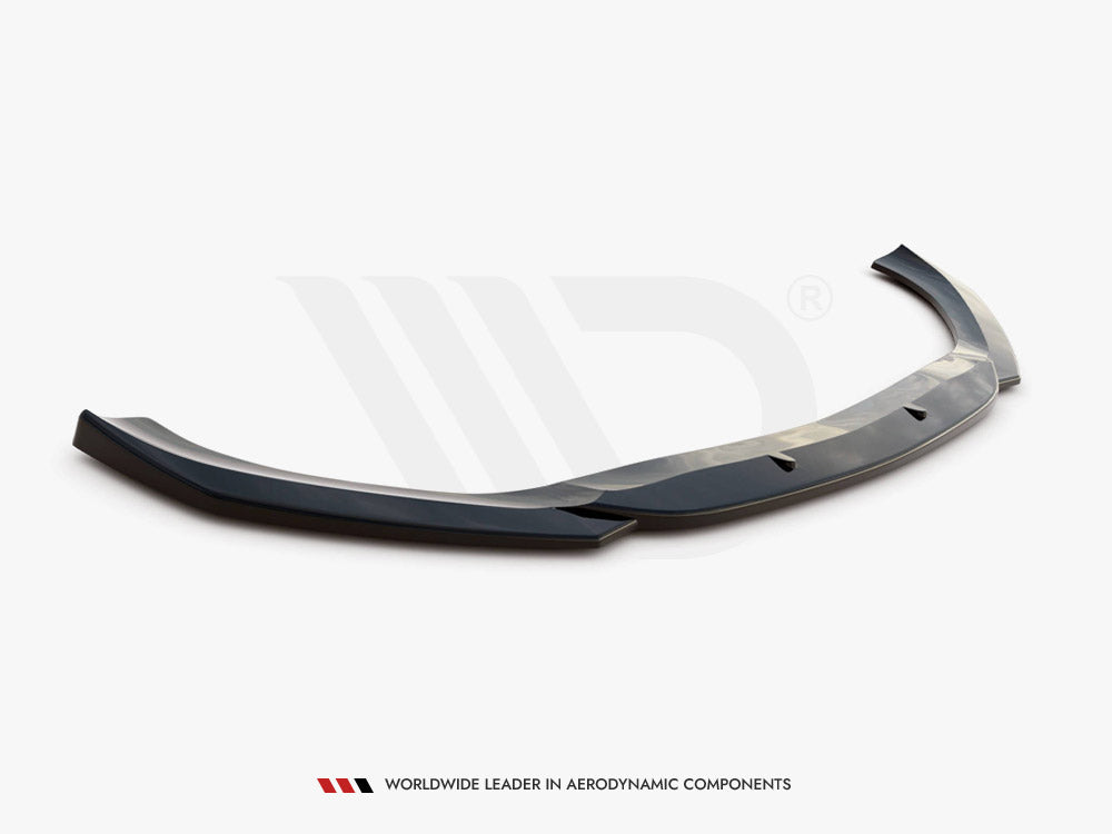 Front Splitter V.1 Mercedes-benz CLS AMG Line / 53AMG C257 2018-2021 Maxton Design