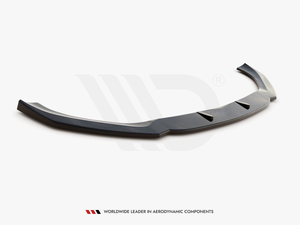 Front Splitter V.2 Mercedes-benz CLS AMG Line / 53AMG C257 2018-2021 Maxton Design