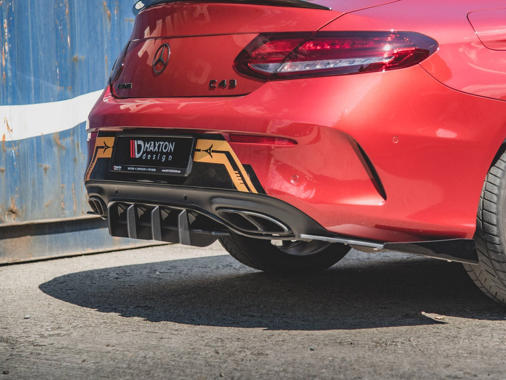 Racing Durability Rear Diffuser Mercedes - AMG C43 Coupe C205 Maxton Design