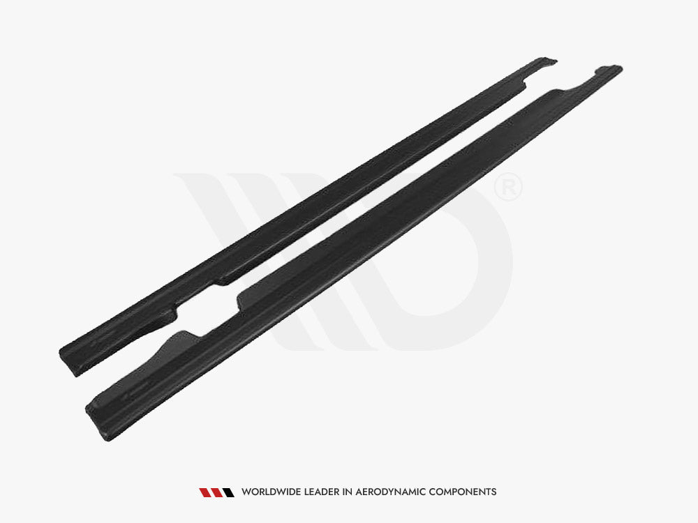 Side Skirts Splitters Mercedes C 205 63 AMG Coupe 2016-2018 Maxton Design