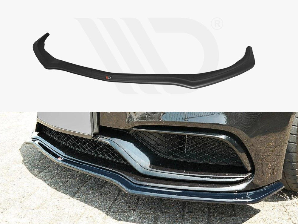 Front Splitter V.1 Mercedes C-class S205 63 AMG Estate 2015-2018 Maxton Design