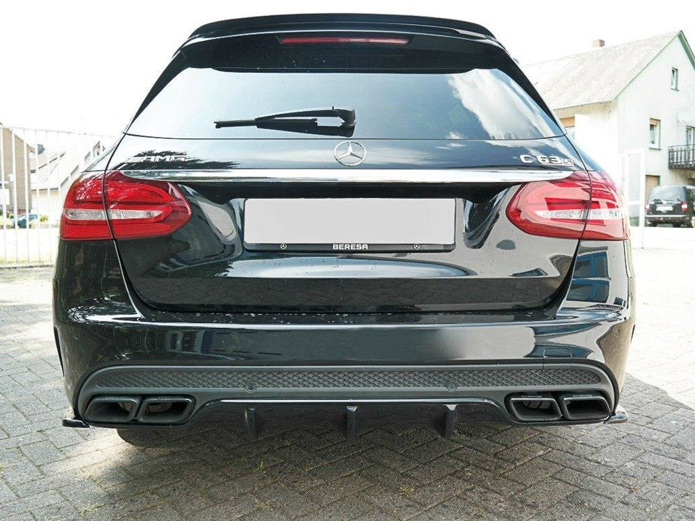 Rear Valance Mercedes C-class S205 63 AMG Estate 2015-2018 Maxton Design