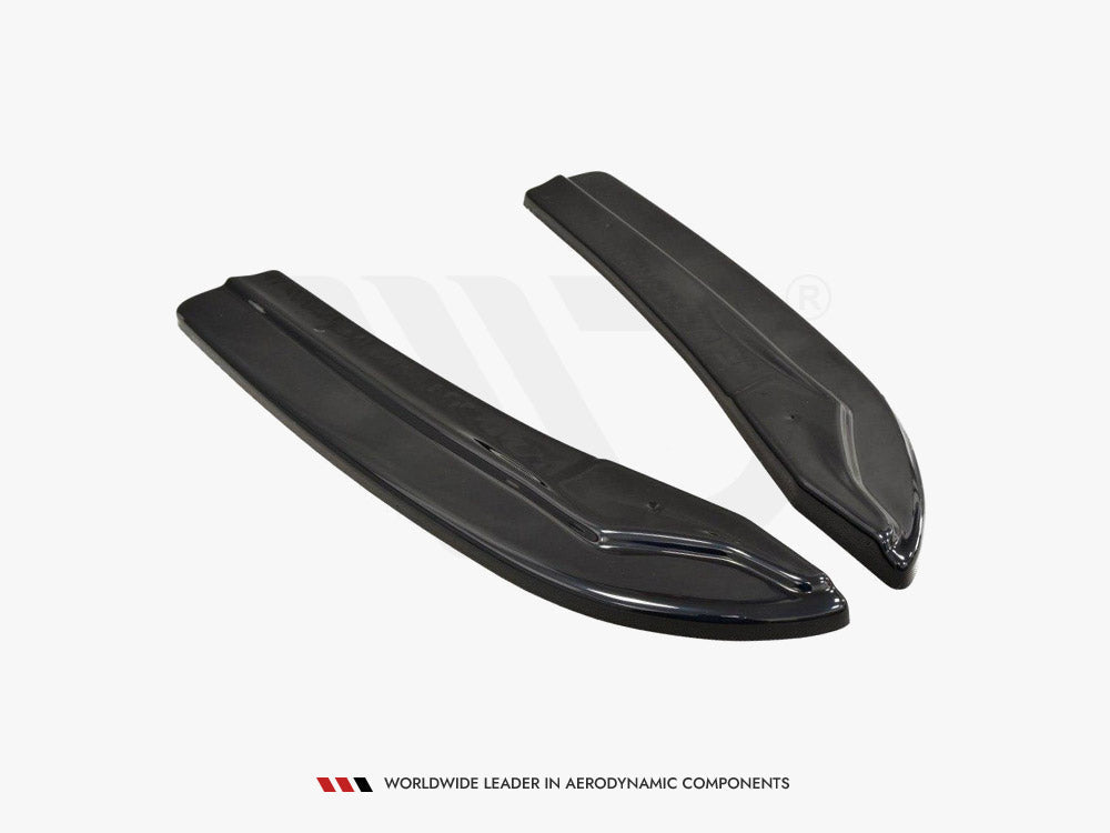 Rear Side Splitters Mercedes C W204 Amg-line (Facelift) / C63 AMG 2011-2014 Maxton Design