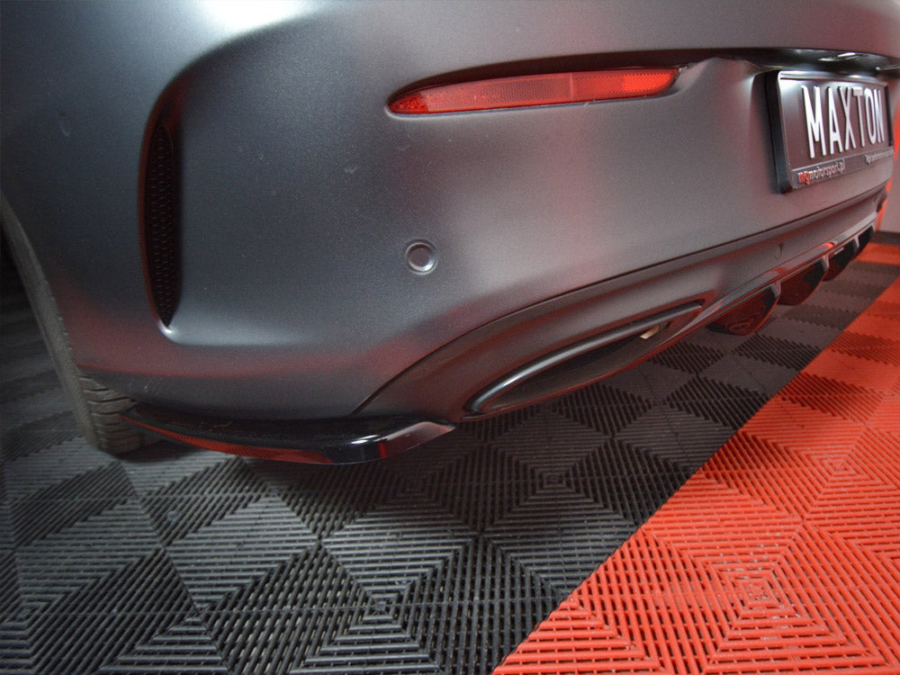 Rear Diffuser Mercedes C-Class W205 Coupe AMG-Line 2015-2018 Maxton Design