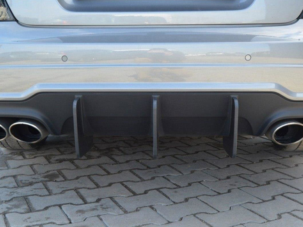 Rear Diffuser V.1 Mercedes C W204 Amg-line (Facelift) Maxton Design