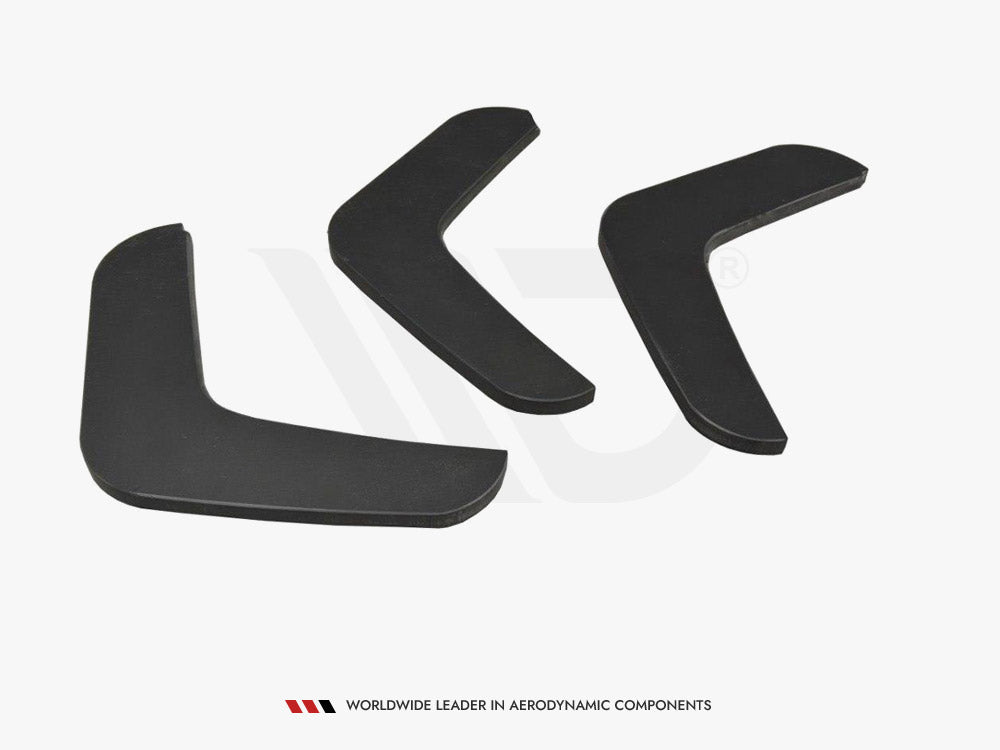 Rear Diffuser V.2 Mercedes C W204 Amg-line (Facelift) 2011-2014 Maxton Design