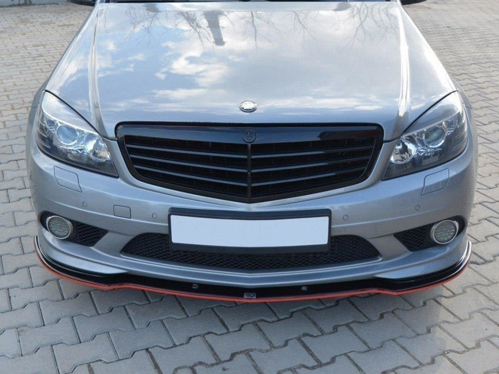 Front Splitter Mercedes C W204 Amg-line (Preface) Maxton Design