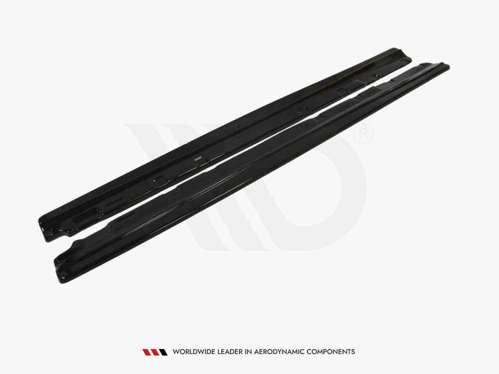 Side Skirts Diffusers Mercedes C-class W204 (Facelift) Standard (Saloon) 2010-2015 Maxton Design