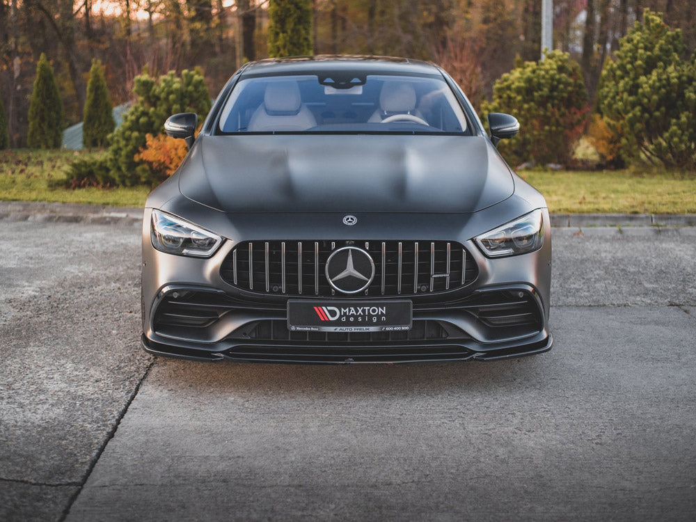 Front Splitter V1 Mercedes AMG GT 53 4-door Coupe 2018- Maxton Design