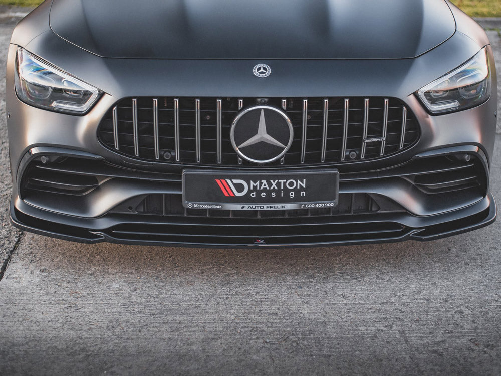 Front Splitter V1 Mercedes AMG GT 53 4-door Coupe 2018- Maxton Design